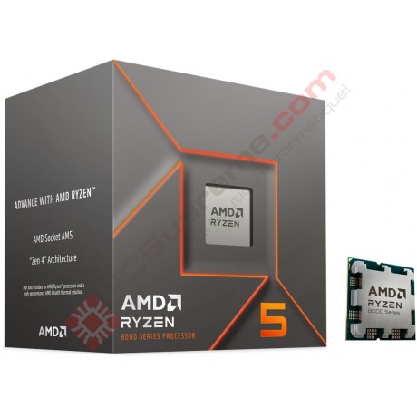 Ryzen 5 8400F 6(12) 4.2GHz (4.7GHz Turbo) /16MB /FAN