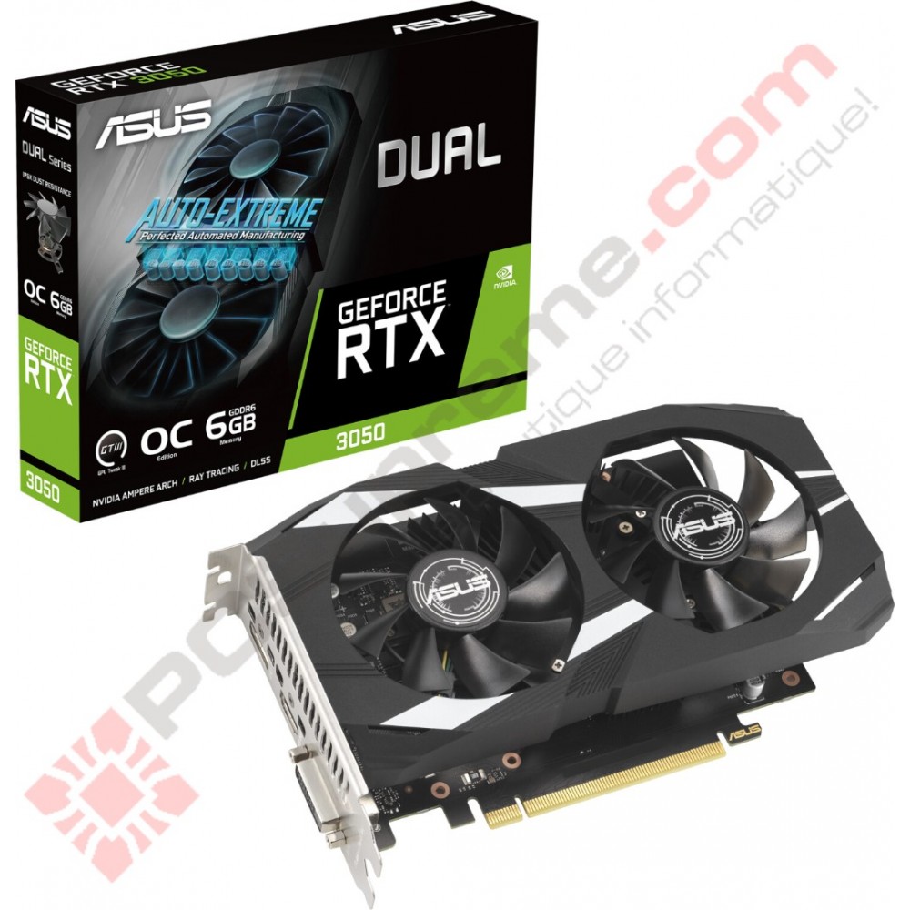 Dual Geforce RTX 3050 6GB OC