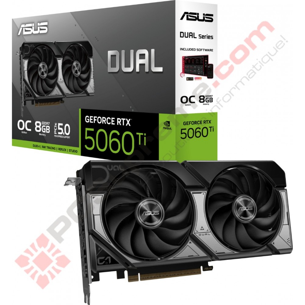DUAL Geforce RTX 5060Ti 8GB OC