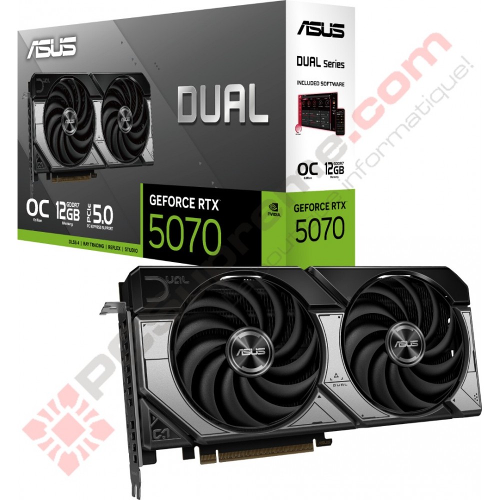 DUAL Geforce RTX 5070 12GB OC