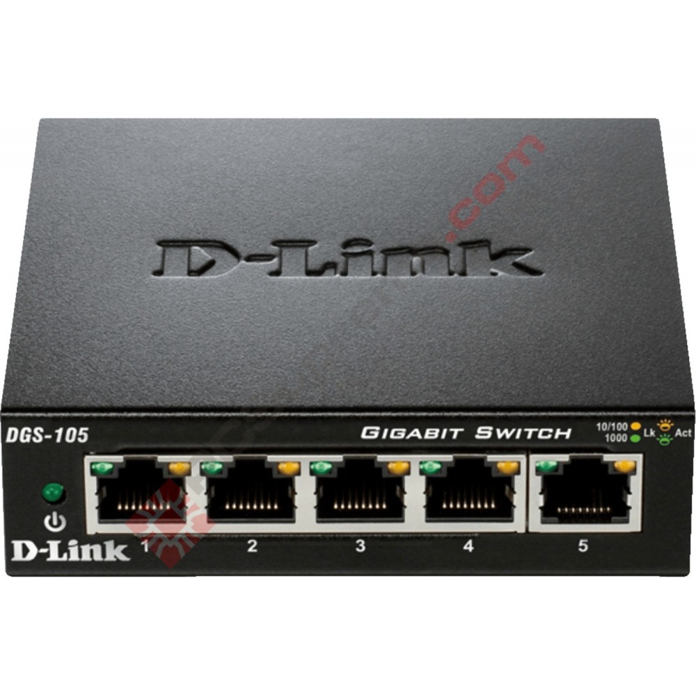 DGS-105 5 Ports 10/100/1000 Metal