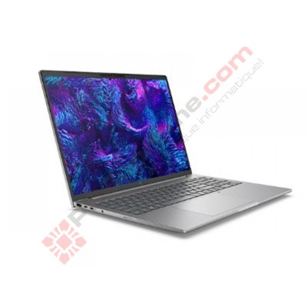 ZBook 8 G1i, Core Ultra 7 255H, 1TB SSD, 32GB DDR5, 16", RTX 500, Win11 Pro, Argent