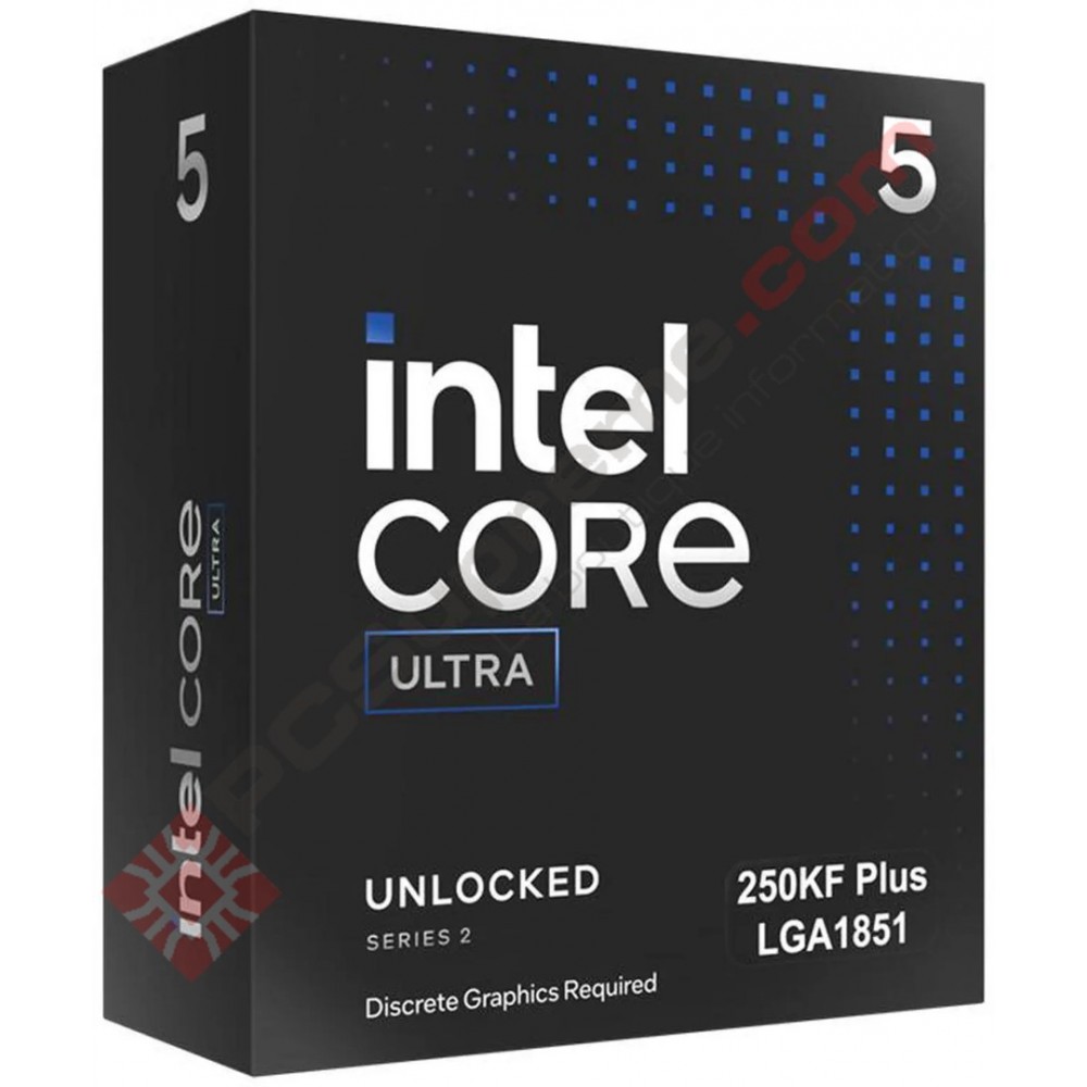 Core Ultra 5 Processor 250KF Plus NO FAN 6P+12E(18) 4.2GHz(5.3GHZ Turbo)/30MB