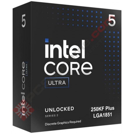 Core Ultra 5 Processor 250KF Plus NO FAN 6P+12E(18) 4.2GHz(5.3GHZ Turbo)/30MB