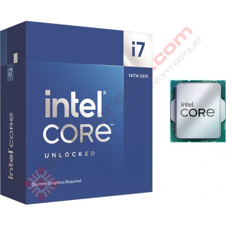 Core i7 14700K-F NO FAN 8P+12E(28) 3.40GHz (5.5GHz Turbo) /33MB