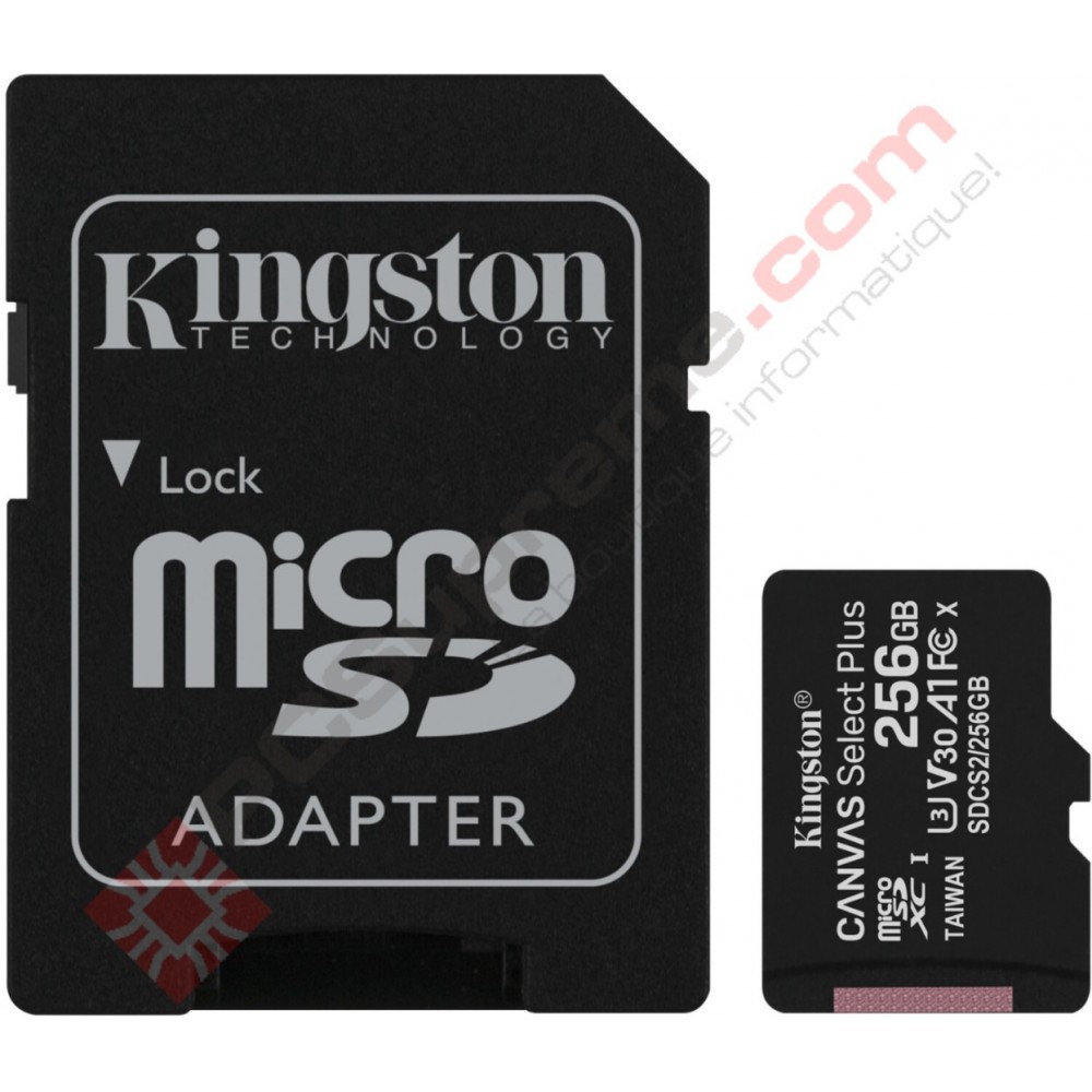 Micro SD SDXC 256GB Class 10