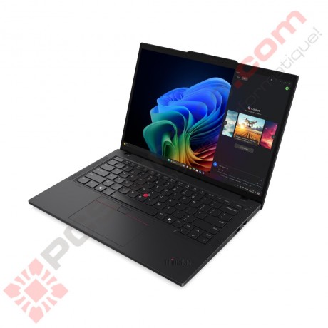 ThinkPad T14 Gen 6, Core Ultra 7 268V, 512GB SSD, 32GB LPDDR5x, 14", Intel Arc, Win11 Pro, Français