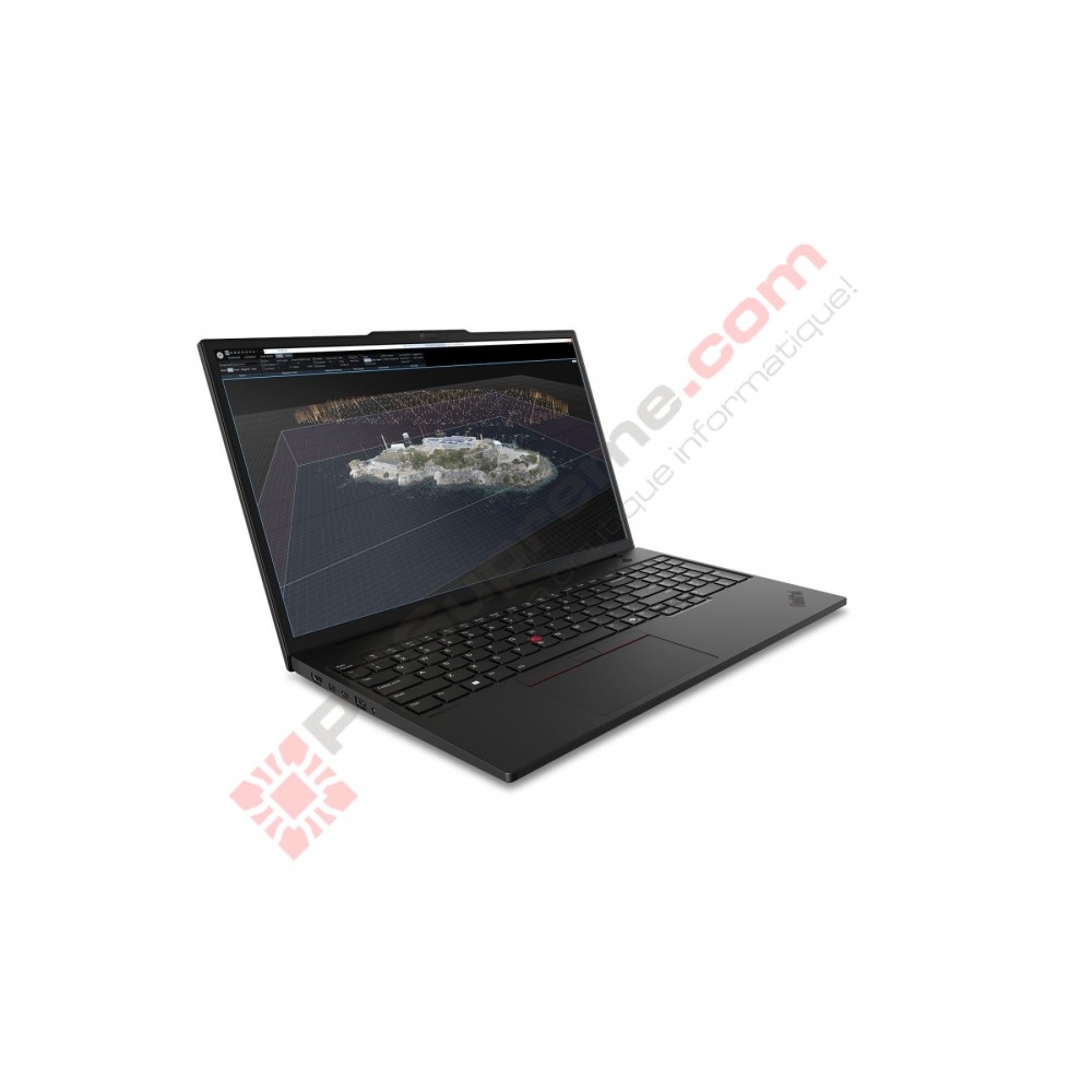 ThinkPad P16s Gen 4, Core Ultra 7 255H, 512GB SSD, 16GB DDR5, 16", Intel Arc 140T, Win11 Pro, França