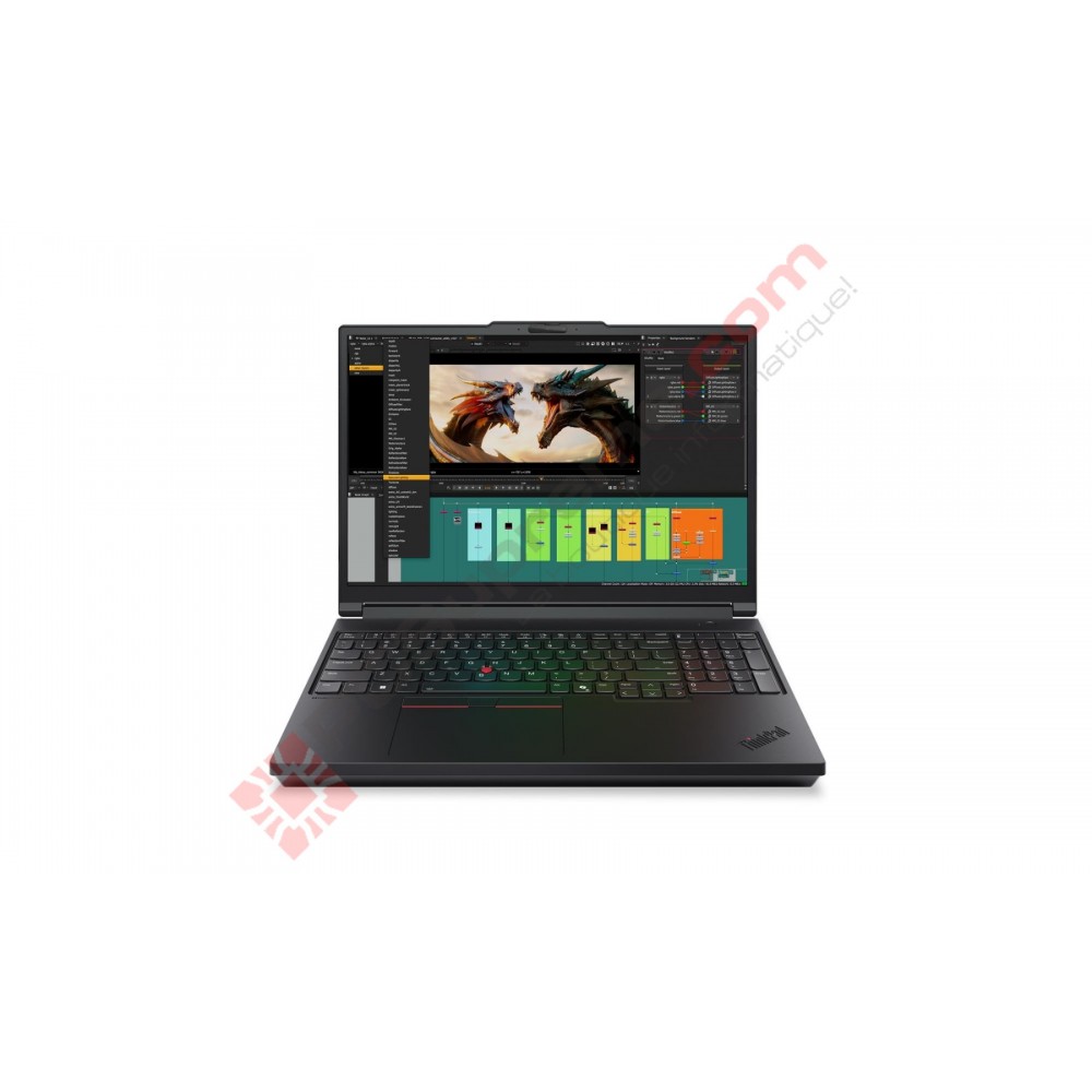 ThinkPad P16 Gen 3, Core Ultra 7 255HX, 512GB SSD, 2x16GB DDR5, 16", RTX PRO 1000, Win11 Pro, França