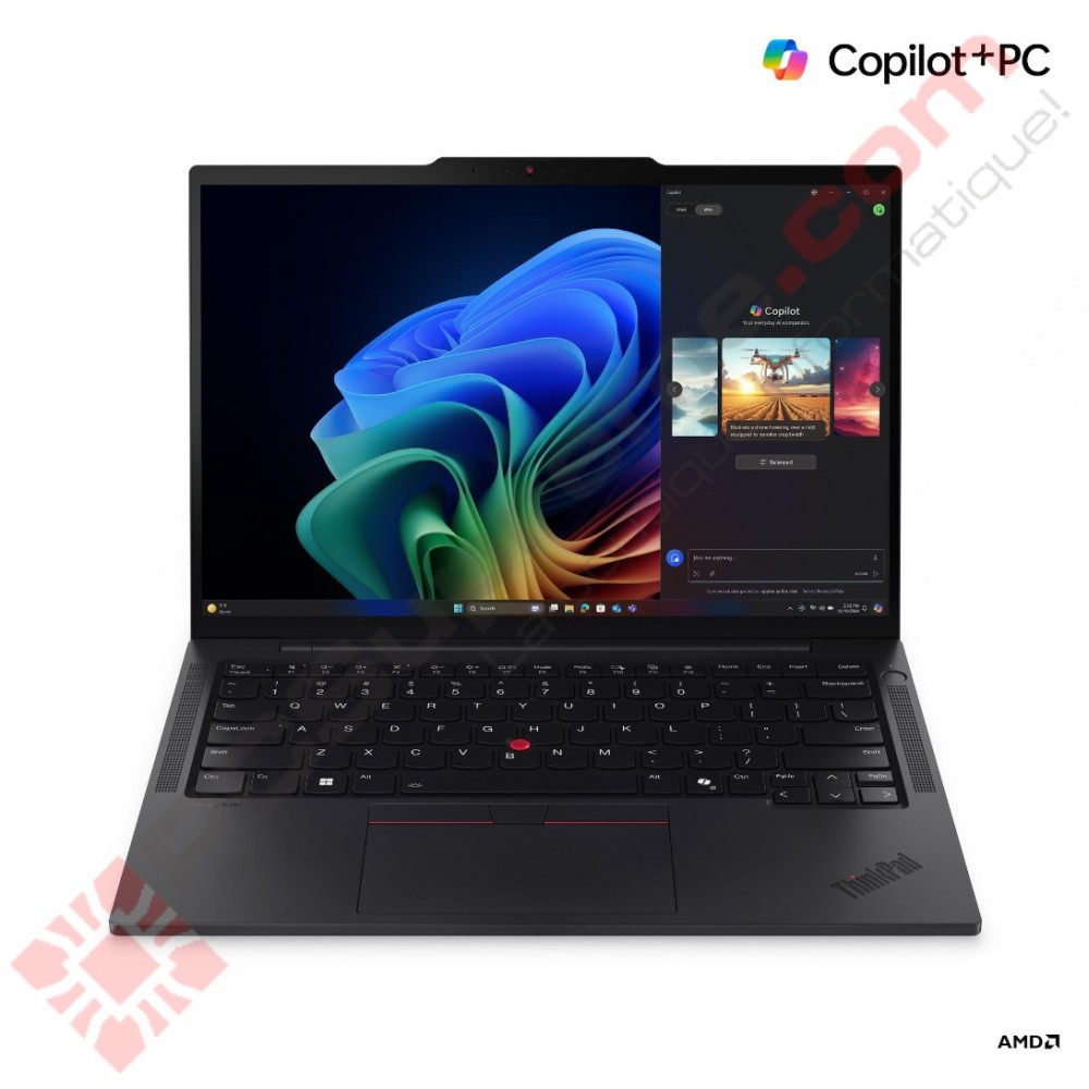 ThinkPad T14s Gen 6, Ryzen AI 7 PRO 350, 512GB SSD, 32GB LPDDR5x, 14", Multitouch, Radeon 860M, Win1