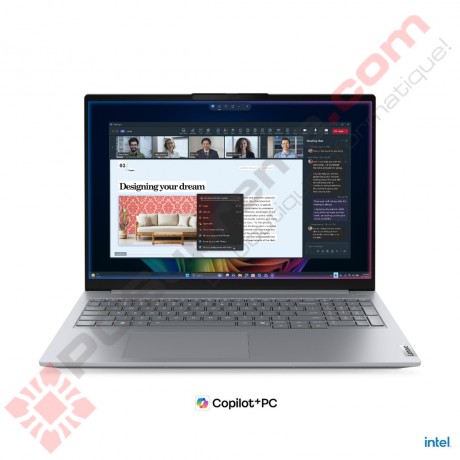 ThinkBook 16 G9 IPL, Core Ultra 5 325, 512GB SSD, 16GB DDR5, 16", Win11 Pro, Français