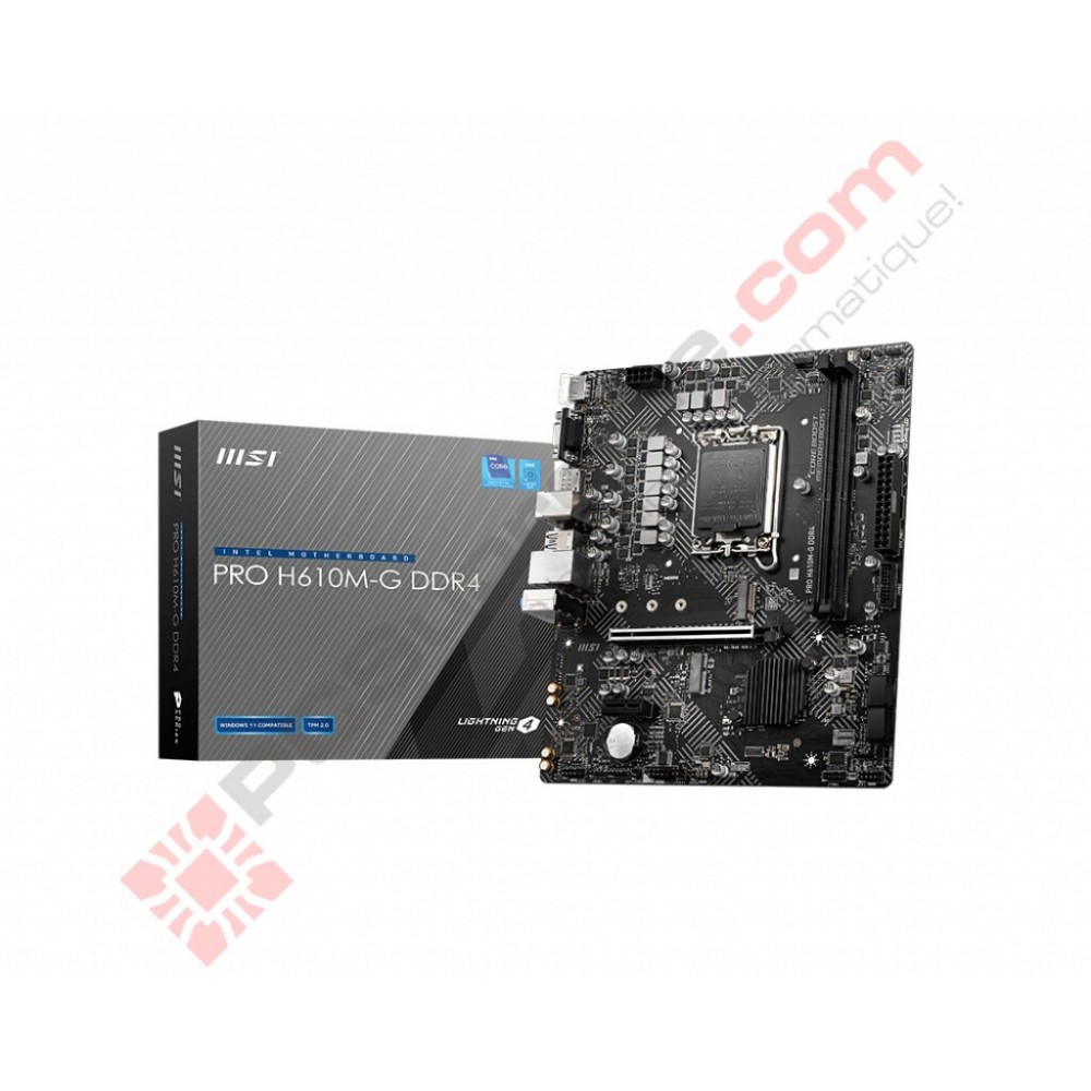 PRO H610M-G DDR4