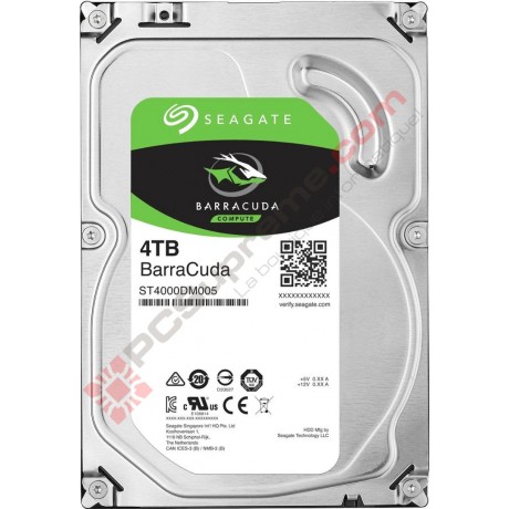 4.0 TB Barracuda 5900 RPM 64 MB SATA3 3.5" ST4000DM004