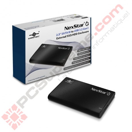 Nexstar 6G 2.5" SATAIII->USB 3.0 NST-268S3-BK