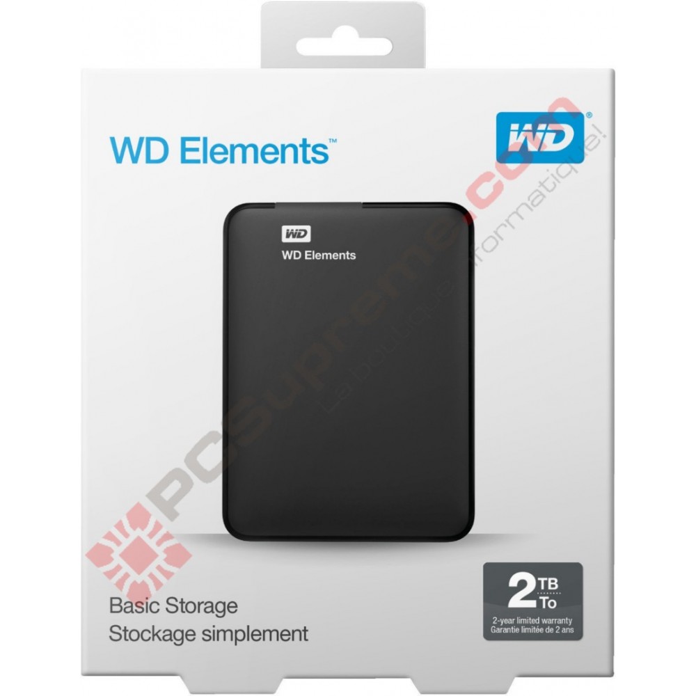 2.0 TB Element USB 3.0 2.5"