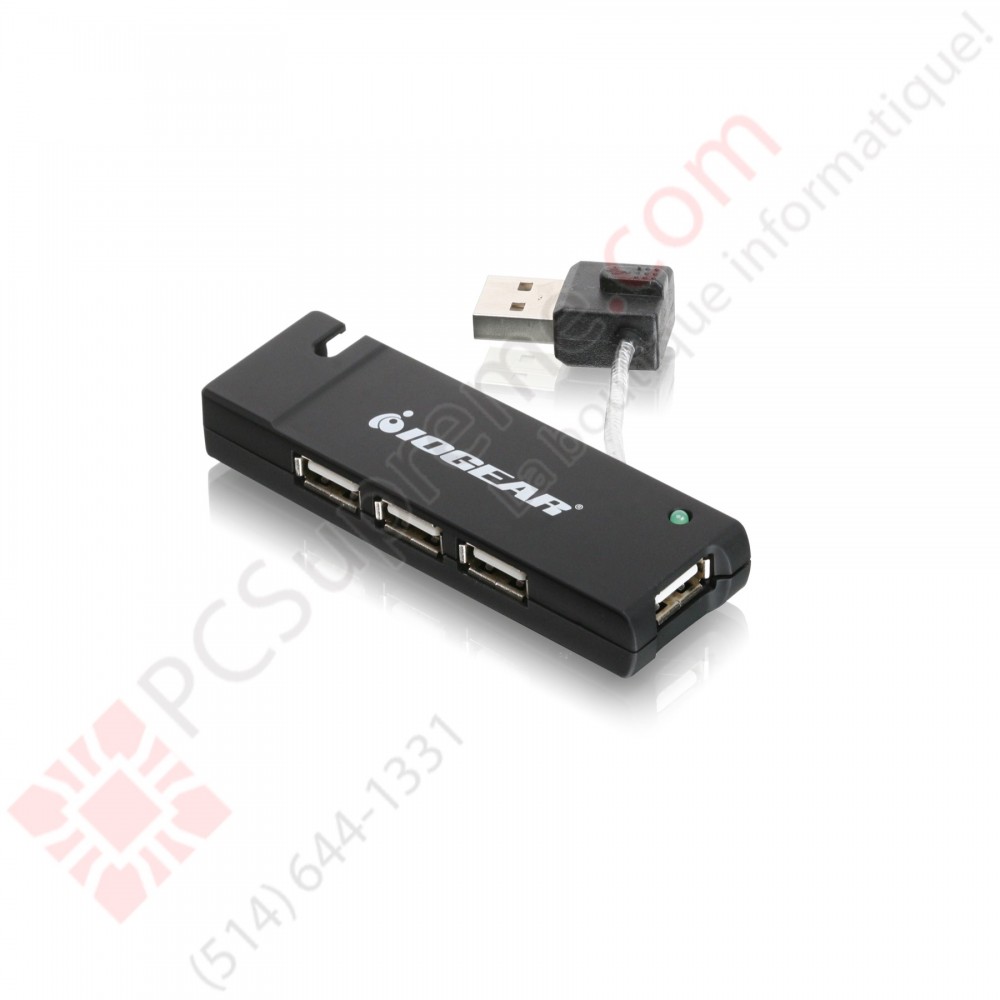Iogear HUB USB 2.0 4 ports GUH285W6