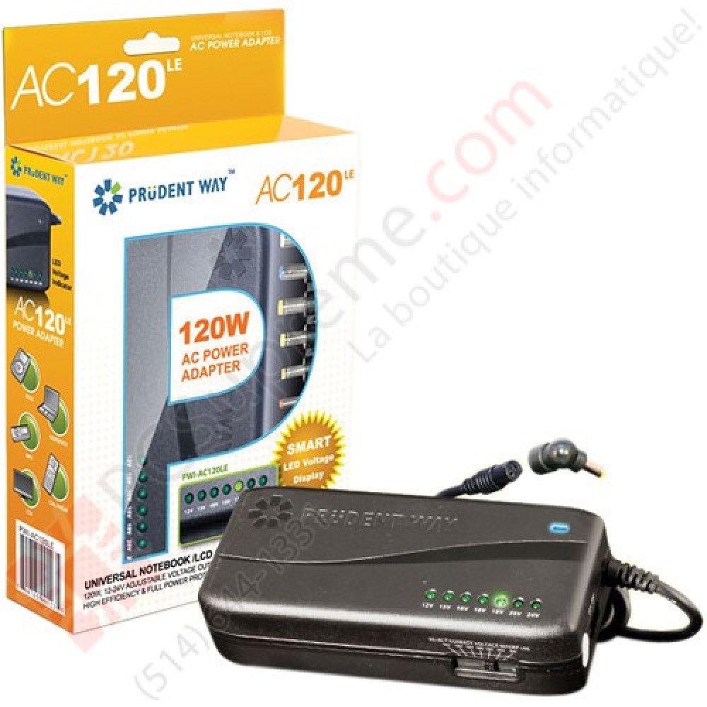 *Bloc d`alimentation 120W Prudent Way